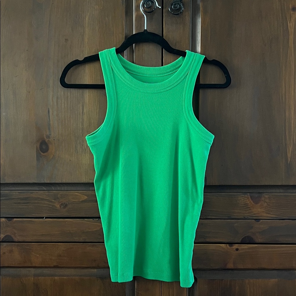 LOFT Bright Green Tank Top